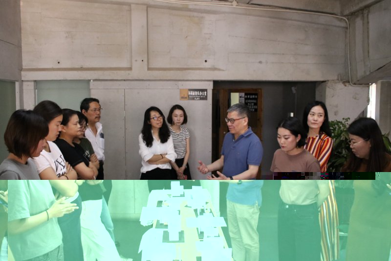 顧老師點評交流建築模型視知覺